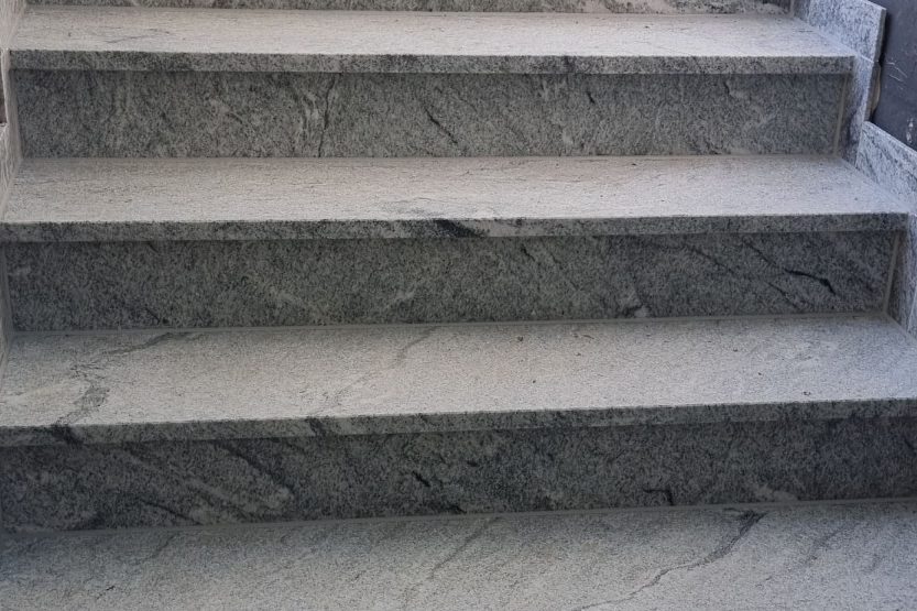 Granit Außentreppe Granit Außentreppe